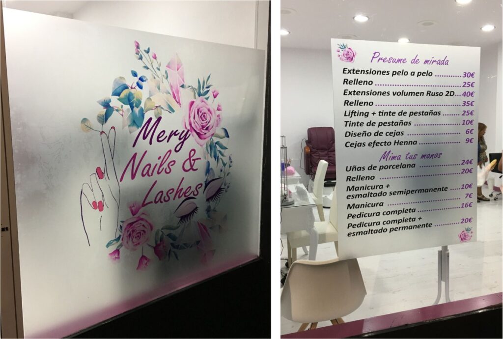 ROTULACION IMPRESION DIGITAL ESCAPARATE