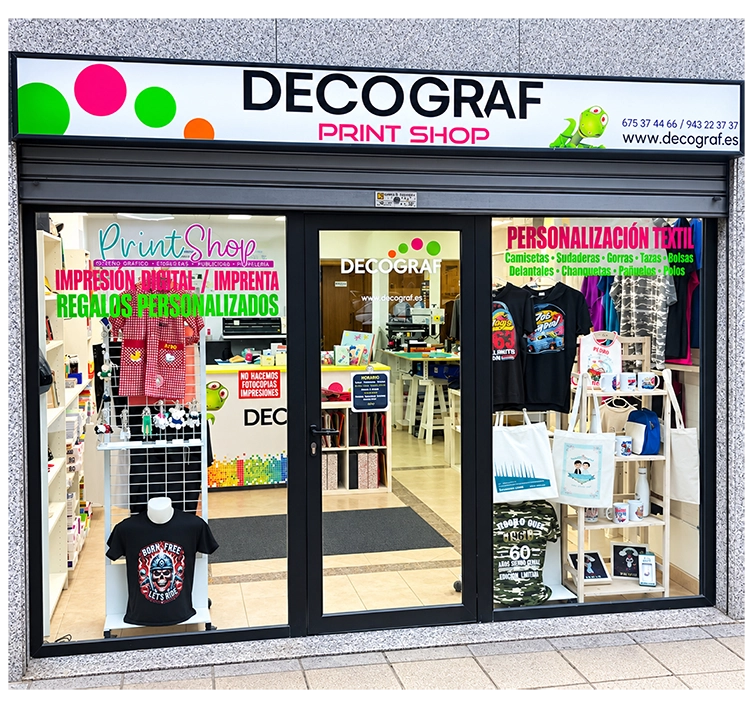 FACHADA TIENDA DECOGRAF